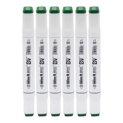 Скетч-маркер двухсторонний №50, на спиртовой основе, ЦЕНА ЗА 10 ШТ 