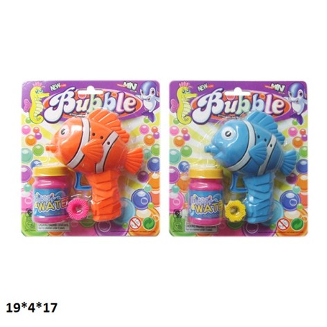 Пузырькомет 45мл. 6698-41 рыба-клоун 2цв.лист 19*4*17 