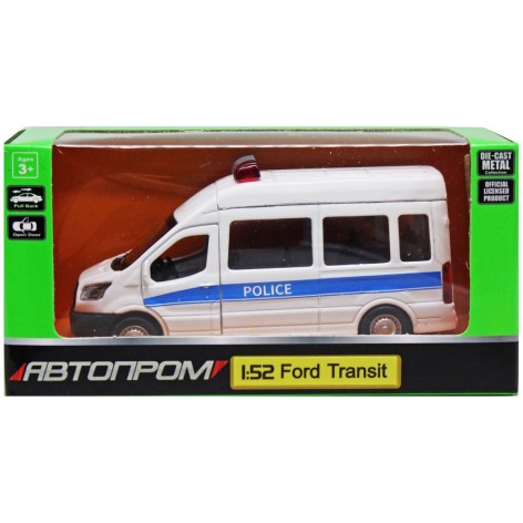 Машина металева АВТО Police