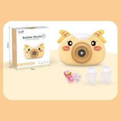 Установка з мильними бульбашками підсвічування, мелодія, автоматичний принцип, 2 пляшечки з мильним розчином, ремінець, в кор. /60/