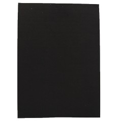 Фоамиран для творчества A4 "Черный", толщ. 1,5мм, 10 лист./п./этик.