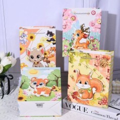 Пакет подарочный бумажный S 