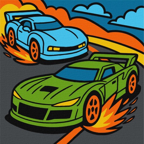 Картина за номерами для дітей Ideyka 