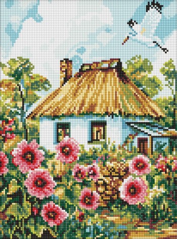 Алмазна мозаїка на підрамнику Ideyka 