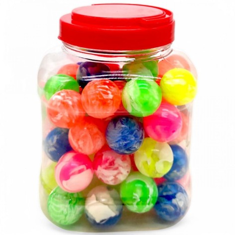 М'яч пострибунчик "Мрамур" (3,2 см) 60 шт