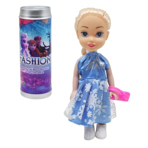 Сюрприз Ельза лялька в банці