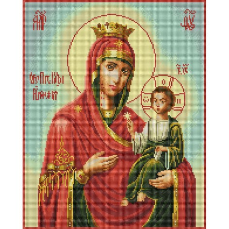 Алмазная мозаика: Матерь Божья