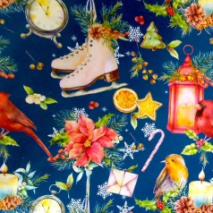 Папір подарунковий (100х70 см), 1 лист