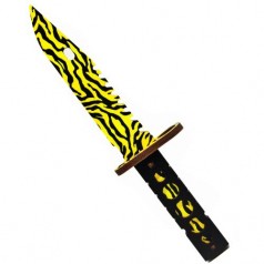 Деревянный сувенирный штык нож, тигр