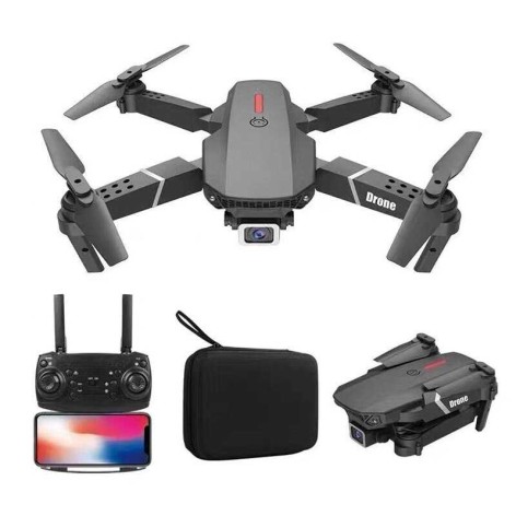 Р/К квадрокоптер 2 кольори, пульт 2.4 GHz, акумулятор 3.7V, 4К Wi-Fi HD-камера, кор. 