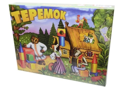 Кубики Теремок малий 08081