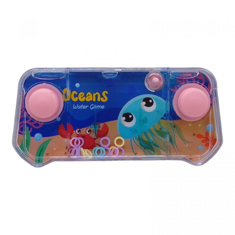 Водна гра з колечками "Морські жителі" (рожевий)