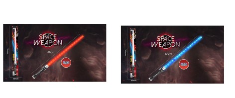 Меч батарь 2 цвета, свет, планш. 