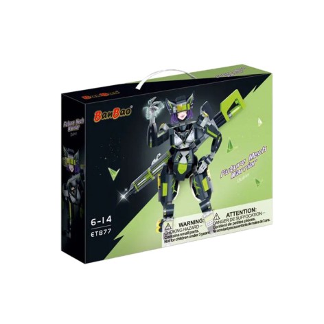 Дитячий конструктор BanBao "Механічні воїни Квін" 445 елементів