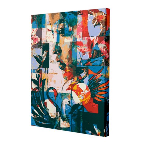 Картина по номерам Riviera Blanca "Птичий размай" 40х50 см (RB-0012)