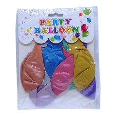 Кулі повітряні латексні 30см набір 8шт. "металік" 36106)