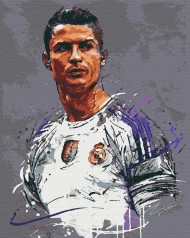 Картина по номерам Роналду (Ronaldo) (40x50) (RB-0330)