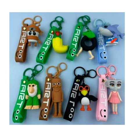 Аксессуар для сумки IB, брелок 14см, монстр 8см, 8 видов, /25/300/12шт в упаковке.