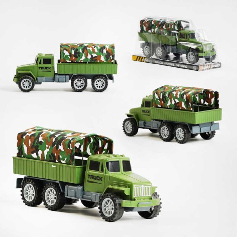 Военная техника грузовик, тент, инерция, в слюде 