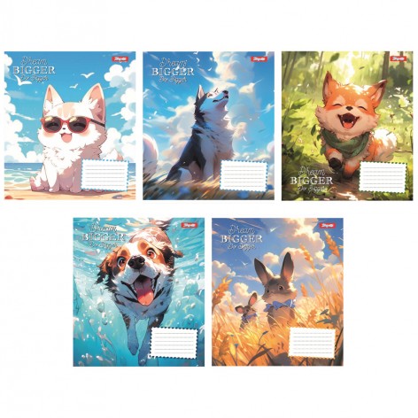 А5/24 лін. 1B Dream bigger, тетрадь учнів. 20 шт в уп. //