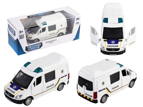 Машинка автомодель - MERCEDES-BENZ SPRINTER ПОЛИЦИЯ