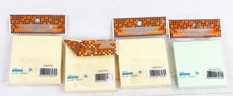 УЦІНКА 30% Папір самокл. жовта J.Otten 100шт., 76*76мм 12шт в упак*//