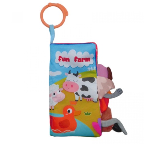 М'яка книжка шурхалка "Ферма", 6 міс+