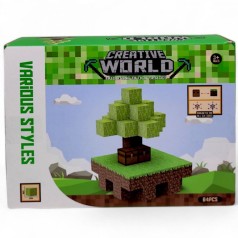 Конструктор магнитный "Minecraft", 64 дет