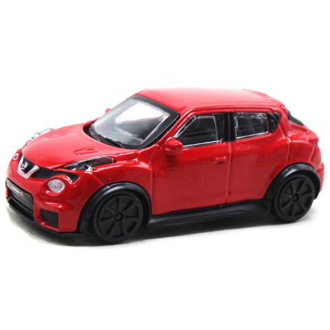 Автомодель Bburago Ніссан Жук червоний металевий 1:43 (18-30010B)