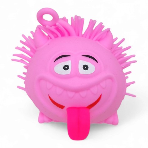 Игрушка-антистресс Монстрик, свет, розовый