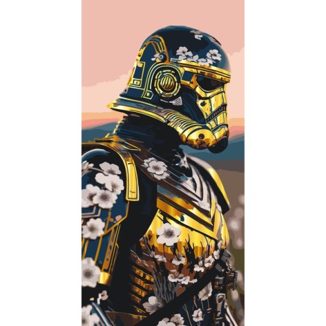 Картина за номерами Art Craft "Штурмовик" 40x80 см металеві фарби (16087-AC)