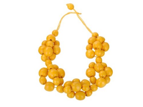 Дерев'яні намисто "Грона" (20,5 см)