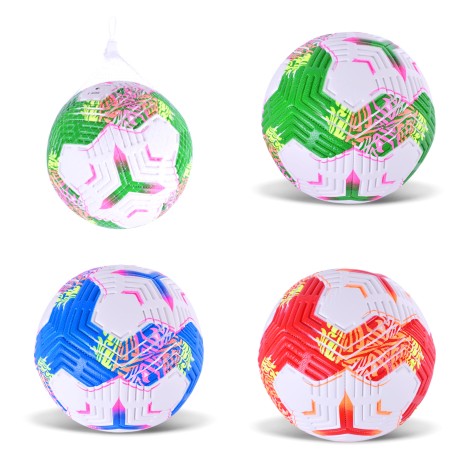 М'яч футбольний №5 PU 420 g, 3 кольори /60/