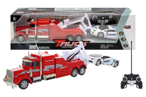 Евакуатор радіокерований на акумуляторі, світло, звук 666-197A