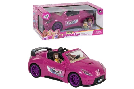 Машина для ляльок озвучена, зі світлом, в кор.28,5x18x12 см YG Toys /36/