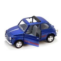 Машинка KINSMART Fiat 500 (синій)
