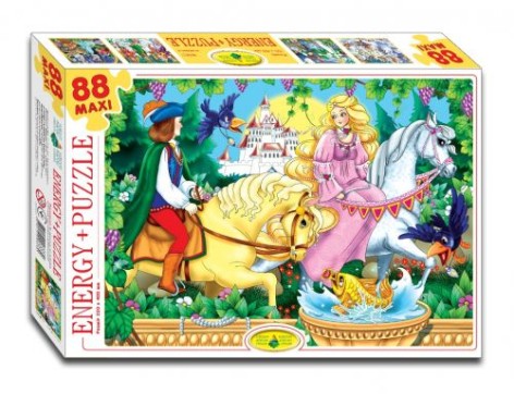 Пазли "Златовласка", 88 елементів