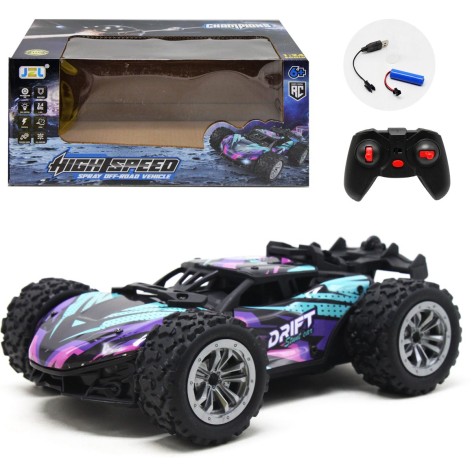 Машина на радиоуправлении бирюзовая