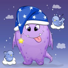 Набор для росписи по номерам Призрак Strateg размером 30х30 см (ES201)