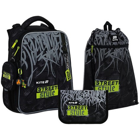 Набор рюкзак + пенал + сумка для обуви Kite 531 StreetStyle