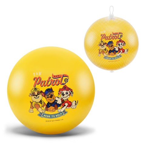 Мяч резиновый Paw Patrol 6'' 50 гр желтый /400/