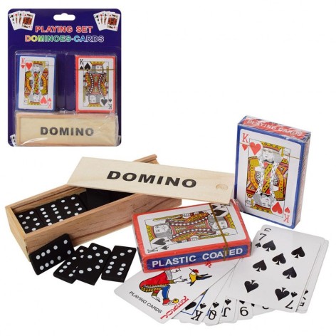 Настільна гра A140 (72шт) доміно (дерев), карти 2шт, на аркуші, 18-23-4см