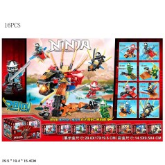 Конструктор 8 видов,/30/480/16шт в кор. 29,5*19,4*16,4см