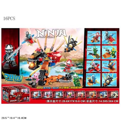 Конструктор 8 видов,/30/480/16шт в кор. 29,5*19,4*16,4см