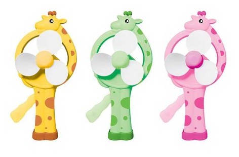 Вентилятор дитячий 3 види