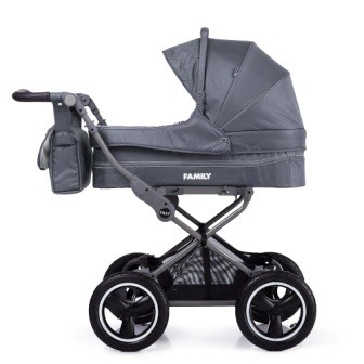 Детская коляска для новорожденных универсальная Tilly Family T-181 Grey MOQ