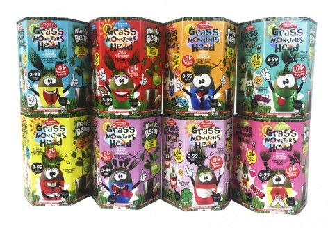 Набір для творчості Danko Toys "Grass Monsters Head" (8)
