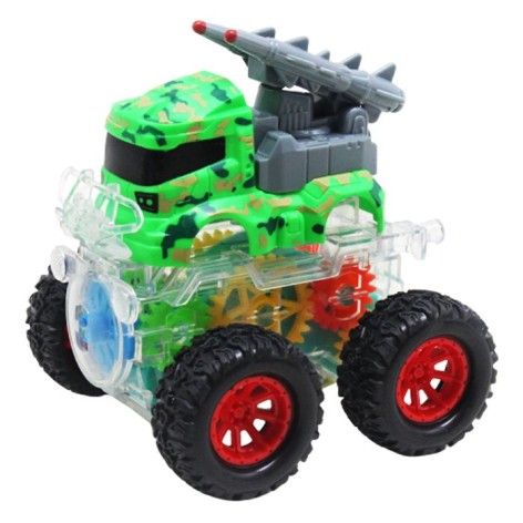 Машина военная, зеленая