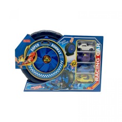 Игрушечный трек YG Toys с запуском и машинками 28,5x7x20 см