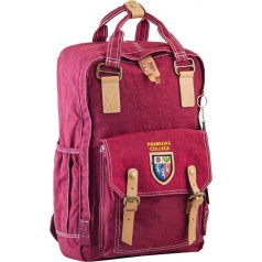 Рюкзак для підлітків YES OX 195, бордовий, 27.5*42*12